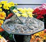 Butterfly Sundial Verdigris