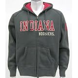 Indiana Hoosiers Vintage Victory Full Zip Hooded Sweatshirt