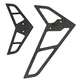 Stabilizer Fin Set, Carbon Fiber: BCPP2 by BLADE