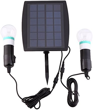 Hison E27 Solar Powered Led Light Bulb Lamp,Portable Solar Charger System,Wireless Lighting System,for Corridor Courtyard Garden Outdoor Hiking Camping Tent Fishing Lighting