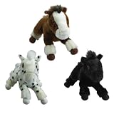 Griggles Clippety Clop Horses Dog Toy - Pinto