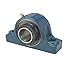 SKF SYR 3.11/16 Pillow Block Roller Bearing, TriGard Seals, Expansion Type, Collar Mounted, Inch, 3-11/16" Shaft, 4-1/8" Base To Center Height, 10-7/8" Bolt Hole Spacing Width, 69900lbf Dynamic Load Capacity