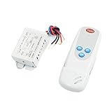 uxcell　ワイヤレスリモートコントロールスイッチ　リモートスイッチ　12V　1チャネルライト　オン/オフコントローラ