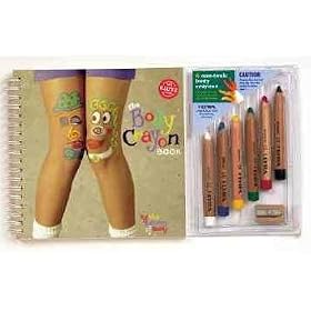 Click here to buy Klutz Body Crayon Book by Klutz.