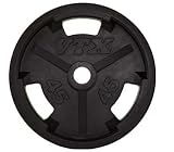Rubber Coated Olympic Weight Plates - 1 Pair - Troy Barbell VTX