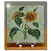 Sunflowers - sunflower, tournesols, still life, helianthus annuus, flowers, flower, petals - 6x6 Desk Clock