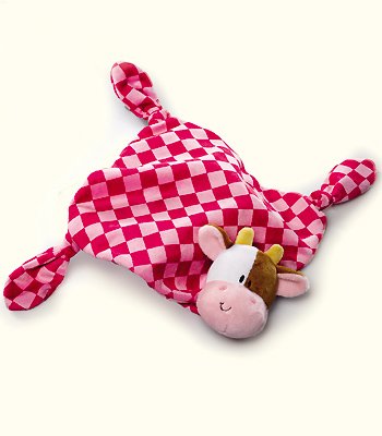 Bright Beginnings - Character Comfy Blankie-Cow