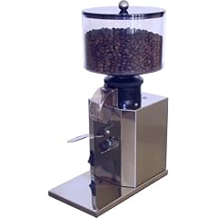 Nemox Kaffeem�hle LUX PRO 500 chrom - 500 g Bohnenbeh�lter - Timer (3-12 sec) f�r automatische Mahlzeiteinstellung