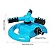 KMASHI Lawn Sprinkler, Garden Sprinkler Three Arm Water Sprinkler