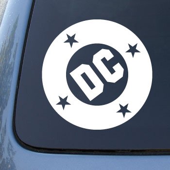  DC COMICS - Vinyl Car Decal Sticker #A1592 | Vinyl Color: White