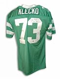 Autographed Joe Klecko New York Jets Green Throwback Jersey Inscribed Sack Exchange