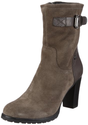 Geox Donna Trish stivali D13U4B022CLC1006, Damen Stiefel, Grau (grey C1006), EU 40