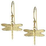 Privileged NYC Gold plated Dragonfly Earrings 