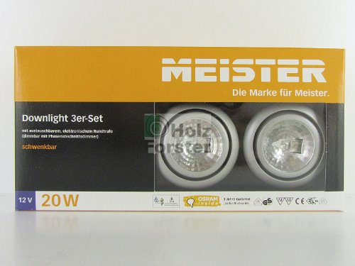 MEISTER Downlight Rund 12Volt