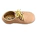 Girl's Glassic Nude Matte Oxford Shoe