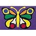 Lauri Early Learning Textured Crepe Rubber Puzzle - 22 Pcs BUTTERFLY