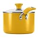 SilverStone Ceramic Nonstick Aluminum Cookware Set, 12-Piece, Mango Yellow, CXi Collection