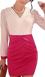 Sexy Cocktail Above the Knee  Chiffon  Ball Gown Mini Dress 