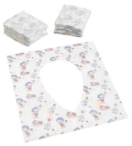 Neat Solutions Dora the Explorer Potty Topper Disposable Stick-in-Place Toilet Seat Covers, 40-Count by Neat Solutions