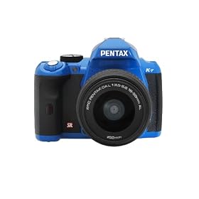 Pentax - K-r - Kit Reflex - 12,4 Mpix - Bleu + Objectif DAL 18-55 mm