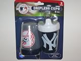 NEW YORK YANKEES 8 oz. Team Logo Kids No-Spill SIPPY CUP (2 Pack) by WeSellSports