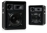 Zoom Produkt-Bild: 600 Watt PAAR 3-Wege Boxen Lautsprecher WX-822