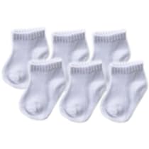 Luvable Friends No Show Baby Socks, 6 Pack, White, 18-36 Months
From Luvable Friends
