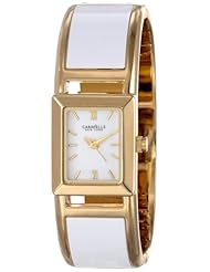 Caravelle New York Womens 44L143 Analog Display Japanese Quartz Two Tone Watch