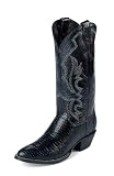 Men's 13" Justin Iguana Lizard Western Boots
