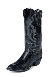 Men's 13" Justin Iguana Lizard Western Boots