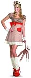 Disguise Costumes Ms. Sock Monkey Deluxe Costume
