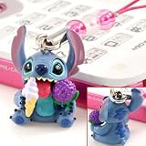 ディズニー【ご当地スティッチ】 鎌倉限定　あじさい＆ソフト ビーズストラップ