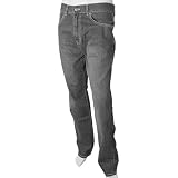 Calvin Klein Men's Straight Leg Natural Waist Relaxed Fit Designer Jeans