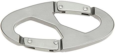 Aluminum Carabiner Snap Clip Hook Keychain Hiking Bottle Buckle