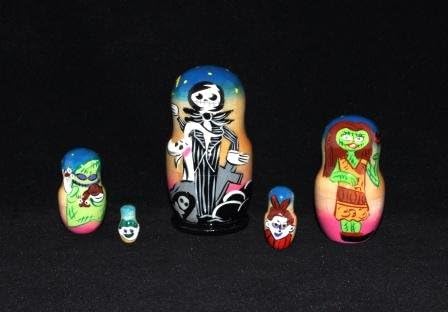 "Nightmare Before Christmas" Nesting Doll