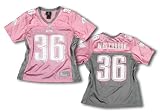 Philadelphia Eagles BRIAN WESTBROOK #36 NFL Womens Fashion Jersey, Pink and Silver Gray