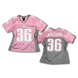 Philadelphia Eagles BRIAN WESTBROOK #36 NFL Womens Fashion Jersey, Pink and Silver Gray