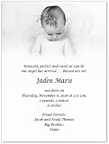 Baby Angel Birth Announcements - Set of 20