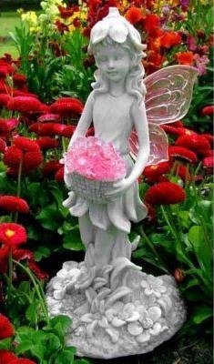 Childrens Toyshop  Outdoor Living : Solar Powered Frayer Fairy