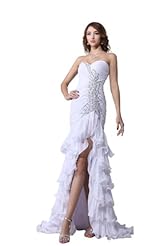 Sheath Beaded Ruched Chiffon  Dress