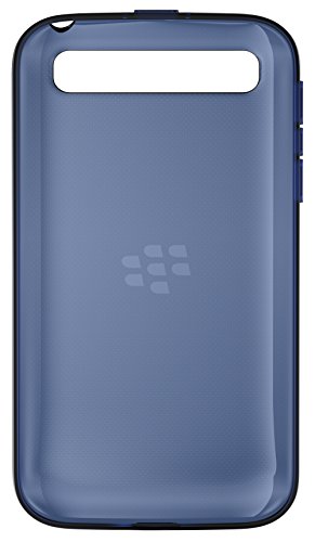 BlackBerry ACC-60086-003 Soft Shell Case for Blackberry Classic - Retail Packaging - Blue Translucent