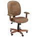 Boss Microfiber Mid-Back Ergonomic Task Chair, Cappuccino