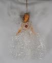 June Light Amethyst Birthstone Angel Hanging Ornaments