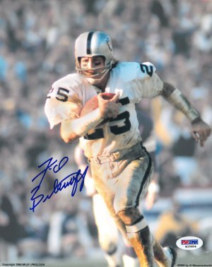 Fred Biletnikoff signed Oakland Raiders 8x10 Photo- PSA DNA Hologram