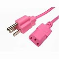Ka-Bling 6' PC Power Cord - Pink (PWR100006P)