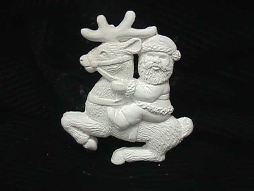 Ceramic Bisque Christmas Ornament