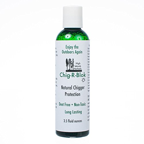 Chigger Block - Deet-Free Insect, Tick & Mosquitoes Repellent & Treatment - 4 oz. Chigger Block - Deet-Free Insect, Tick & Mosquitoes Repellent & Treatment - 4 oz.