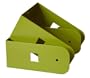 Marmalade Pet Wall Flower Cat Scratcher Wall Clip, Color: Lime, 5"L X 4"W
