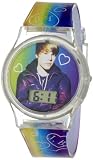 Justin Bieber Kids JB1024  Round Multi-Colored Digital Plastic Strap Watch