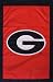 NCAA Georgia Bulldogs Double Sided 29 x 44-Inch Applique Flag